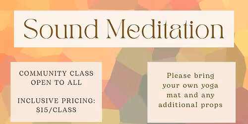 Community Sound Bath