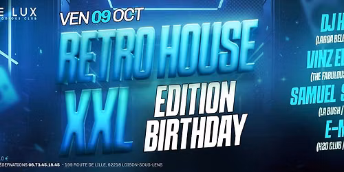 \ud83d\udd37 RE\u0301TRO HOUSE XXL \ud83d\udd37 