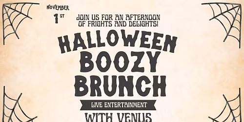 Boozy brunch- HALLOWEEN