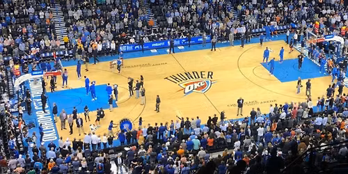 Parking Osceola Magic at Oklahoma City Blue