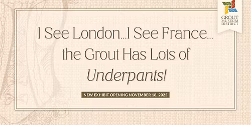 Exhibit Opening! I See London...I See France...the Grout Has Lots of Underpants