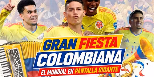 FIESTA  DEBUT DE COLOMBIA EN EL MUNDIAL
