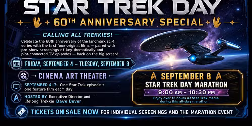  \ud83d\ude80Star Trek Day: 60th Anniversary Special! \ud83d\udc7d
