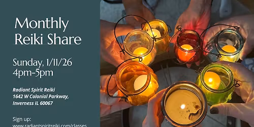 January Reiki Share