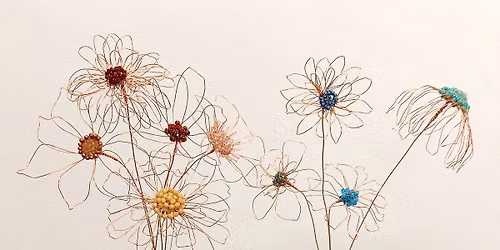 Embellished Wire Flower Stems Workshop with Judith Brown