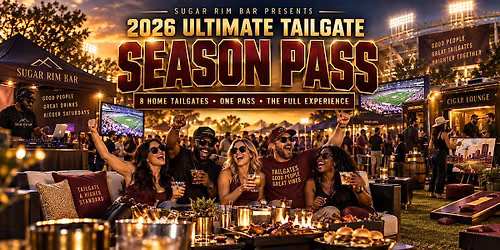 2026 ULTIMATE TAILGATE SEASON PASS \u2014 ALL 8 WASHINGTON HOME GAMES