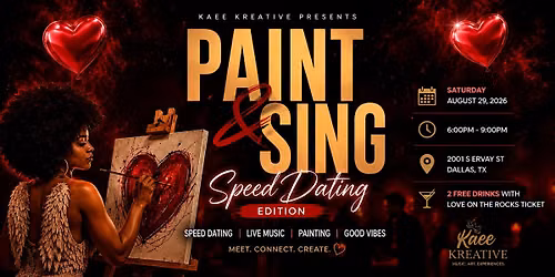 Paint & Sing (Speed Dating Edition)