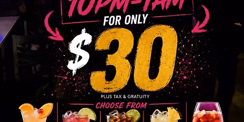 Drink More Pay Less Fridays At Encanto