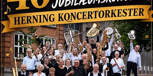 40 \u00e5rs jubil\u00e6umskoncert med Herning Koncertorkester