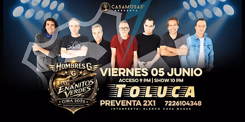 HOMBRES G & ENANITOS VERDES \u00b7 \u00a1Gira 2026!