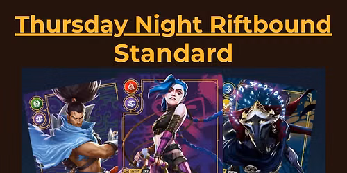Riftbound Nexus Nights - Thursdays at Common Lands