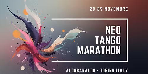 NeoTango Marathon. Torino 28-29 novembre 2025