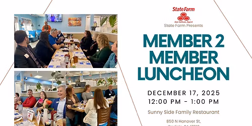 Member 2 Member Networking Luncheon