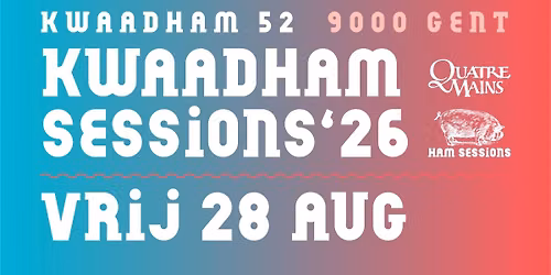 KwaadHam Sessions 2026