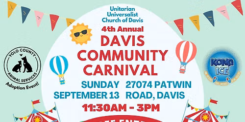 4th Annual Davis Community Carnival