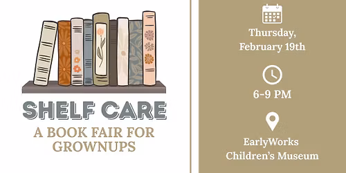 Shelf Care | A Book Fair for Grownups