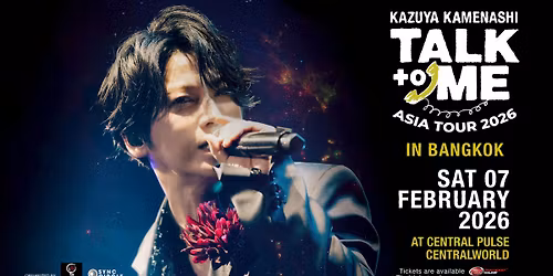 Kazuya Kamenashi \u201cTALK to Me\u201d Fan Meeting ASIA TOUR 2026 in Bangkok