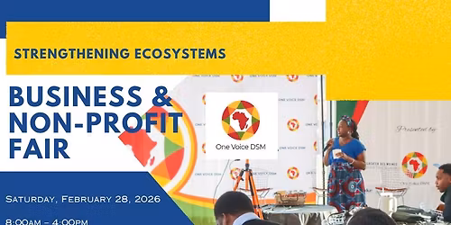 2026 Annual One Voice Business & Non-Profit Fair
