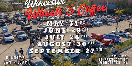 Worcester Wheels and Coffee-June Sponsored by Flawless Detailing