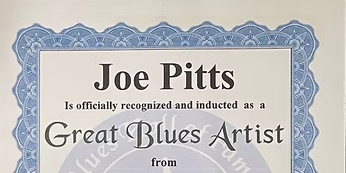 Joe Pitts & Nandha Blues Italy + THE CELL \u2013 dvojkoncert