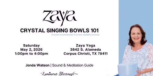 Crystal Singing Bowls 101 on May 2