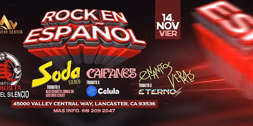 Rock en Espa\u00f1ol en Lancaster