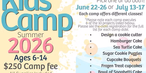 Kids Camp June and July 2026