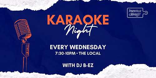 Karaoke with DJ B-EZ