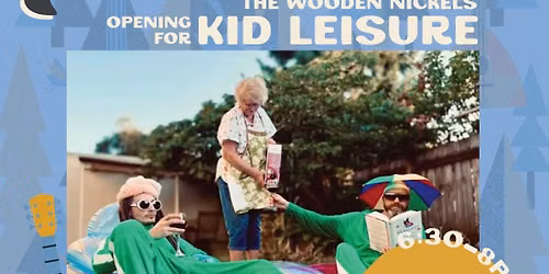 Live Music in Sellwood Park: Derek Montclair & The Woods Nickels opening for Kid Leisure
