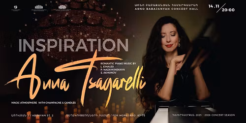 \u0548\u0533\u0535\u0547\u0546\u0549\u0548\u0552\u0544 \u0531\u0576\u0576\u0561 \u0551\u0561\u0563\u0561\u0580\u0565\u056c\u056c\u056b | INSPIRATION Anna Tsagarelli