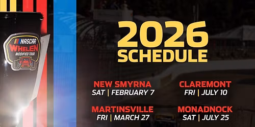 NASCAR Whelen Modified Tour Race