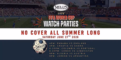 Saturday June 27th World Cup 2026 Watch Parties