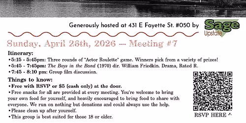 Iris Ithaca's Syracuse Gay Film Society #7