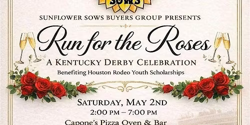 Run for the Roses - A Kentucky Derby Celebration hosted by Sunflower Sows