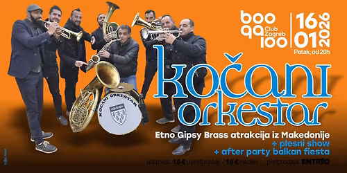 KO\u010cANI ORKESTAR uz plesni show