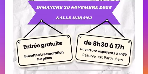 Vide grenier \/ bourse aux jouets