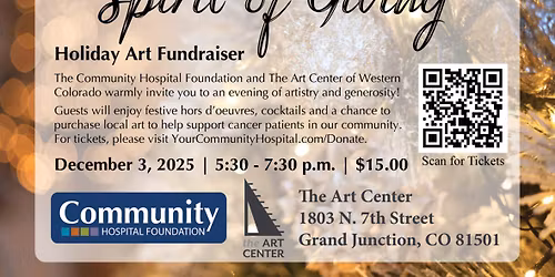 Spirit of Giving Holiday Art Fundraiser