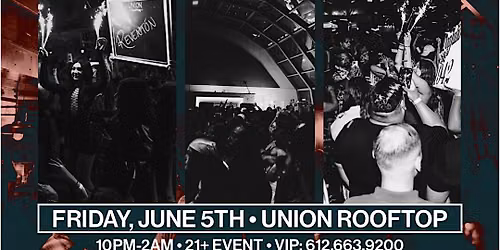 Revent\u00f3n: Pop-Up Latin Rooftop Party (21+)
