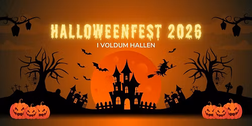 Halloweenfest i Voldum Hallen 2026