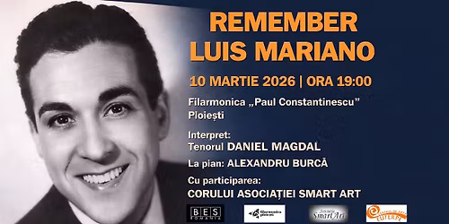 Remember Luis Mariano \u2013 10 martie 2026