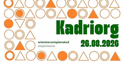 Kadriorg, orienteerumisp\u00e4evak Tallinna Pargijooksud