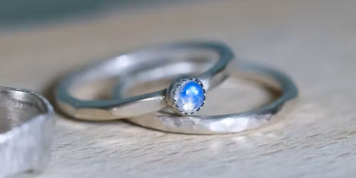 Silver rings workshop - \u00a365