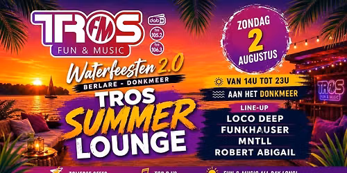 TROS Summer Lounge 2026