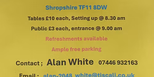 Shifnal swapmeet 