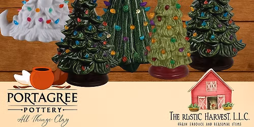 The Rustic Harvest : Vintage Christmas Tree Edition