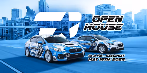 OVERTAKE Spring 2026 Open House