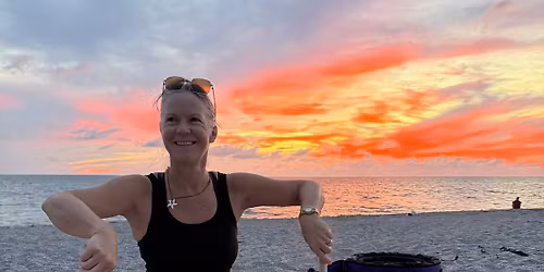Morning Yoga with Crystal Bowl at Manasota Beach Donation-Based