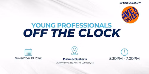 YP Off the Clock sponsored by Dave & Buster's