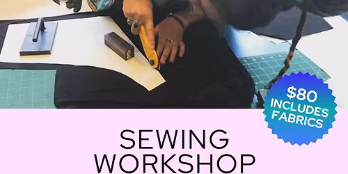 Sewing Class - Overlocker stretch garment project! 