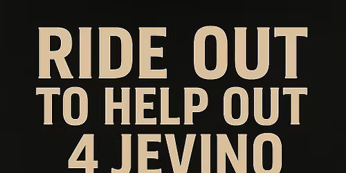 Ride out to help out 4 Jevino